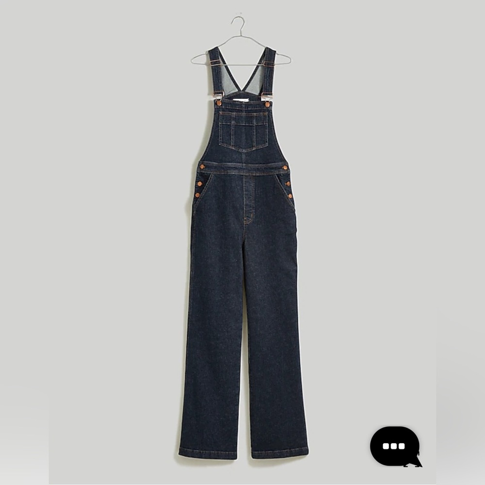 Madewell Perfect Vintage Flare Overall in Haskins Wash